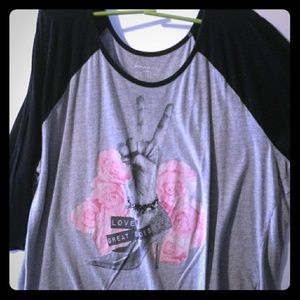 Baseball t-shirt Lane Bryant Love & Great Shoes